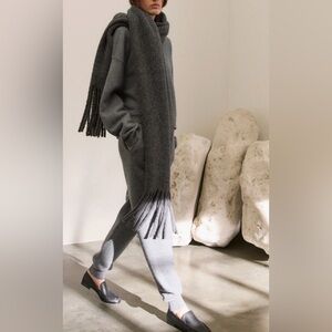 LouLou de Saison Alpaca Blend Scarf, Gray
